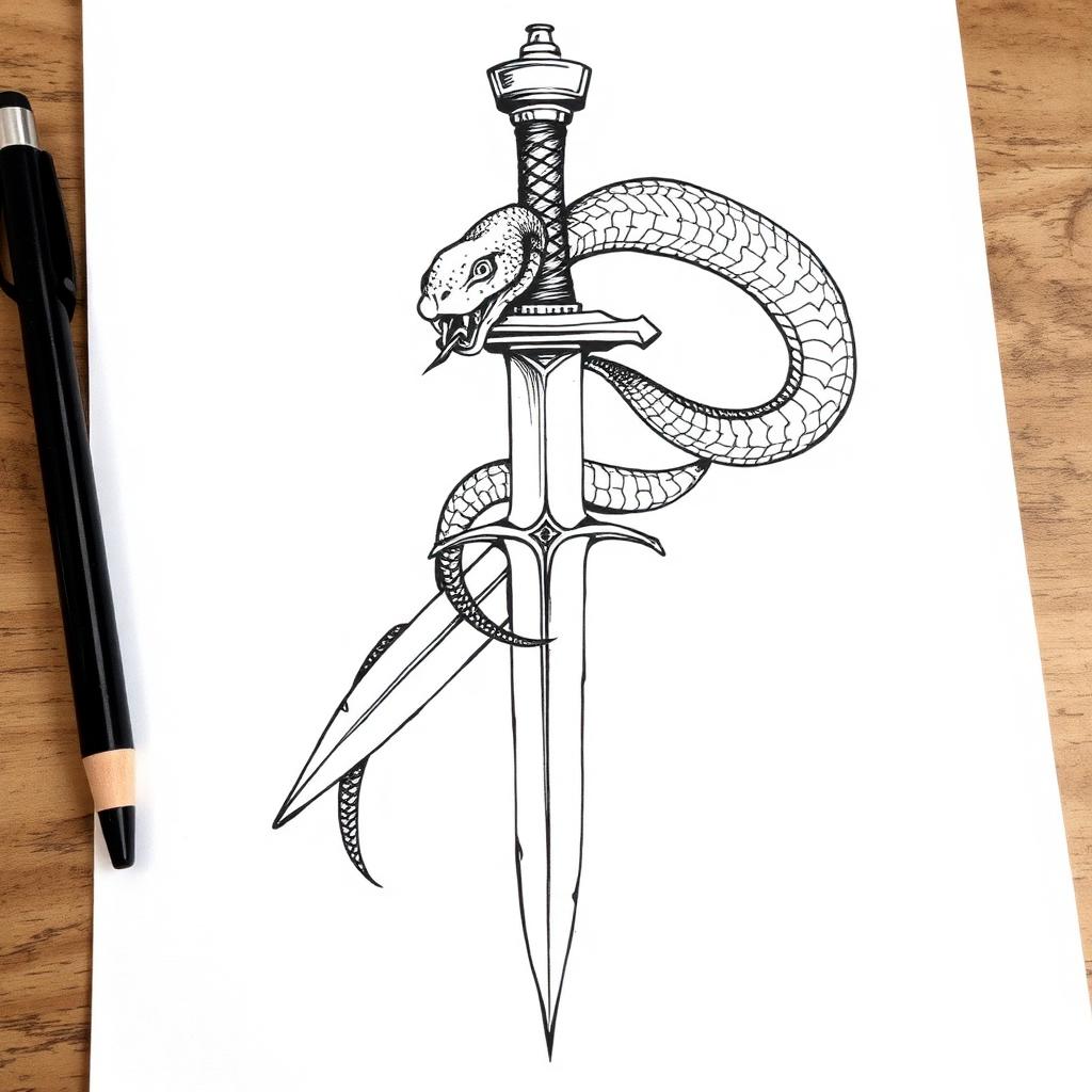 Serpent & Dague